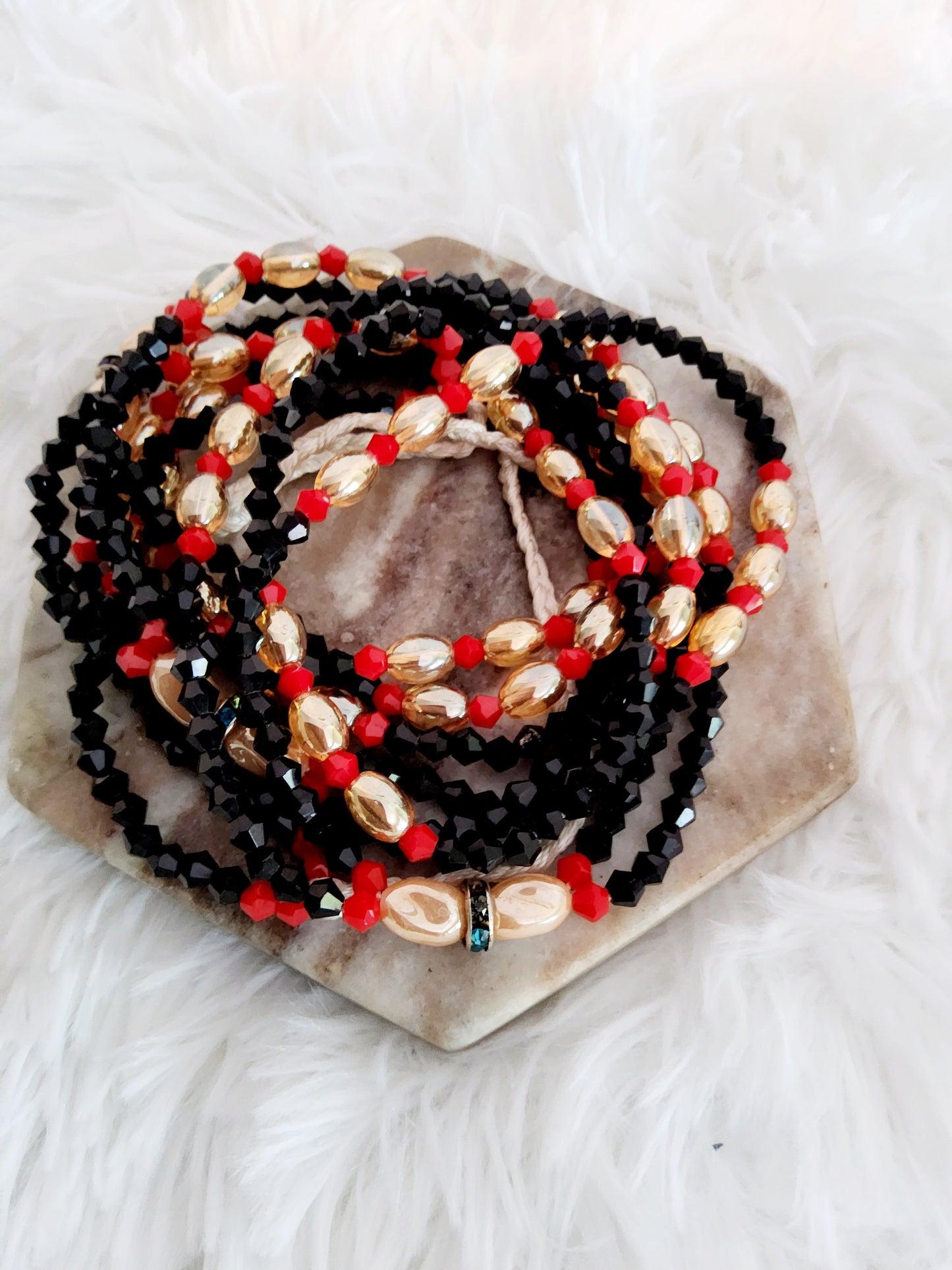 African Waist beads