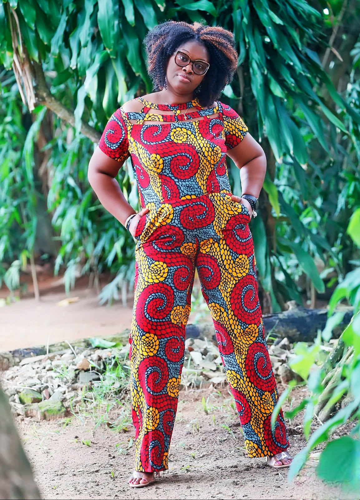 Amabelle African Prints Jumpsuit