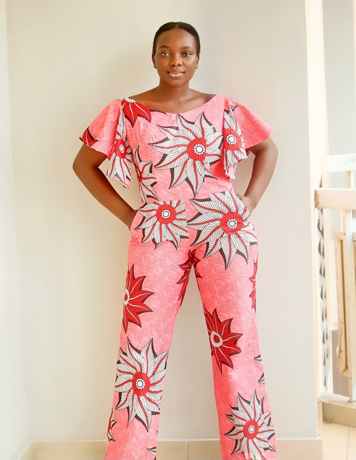 Antoinette Bold African Prints Jumpsuit