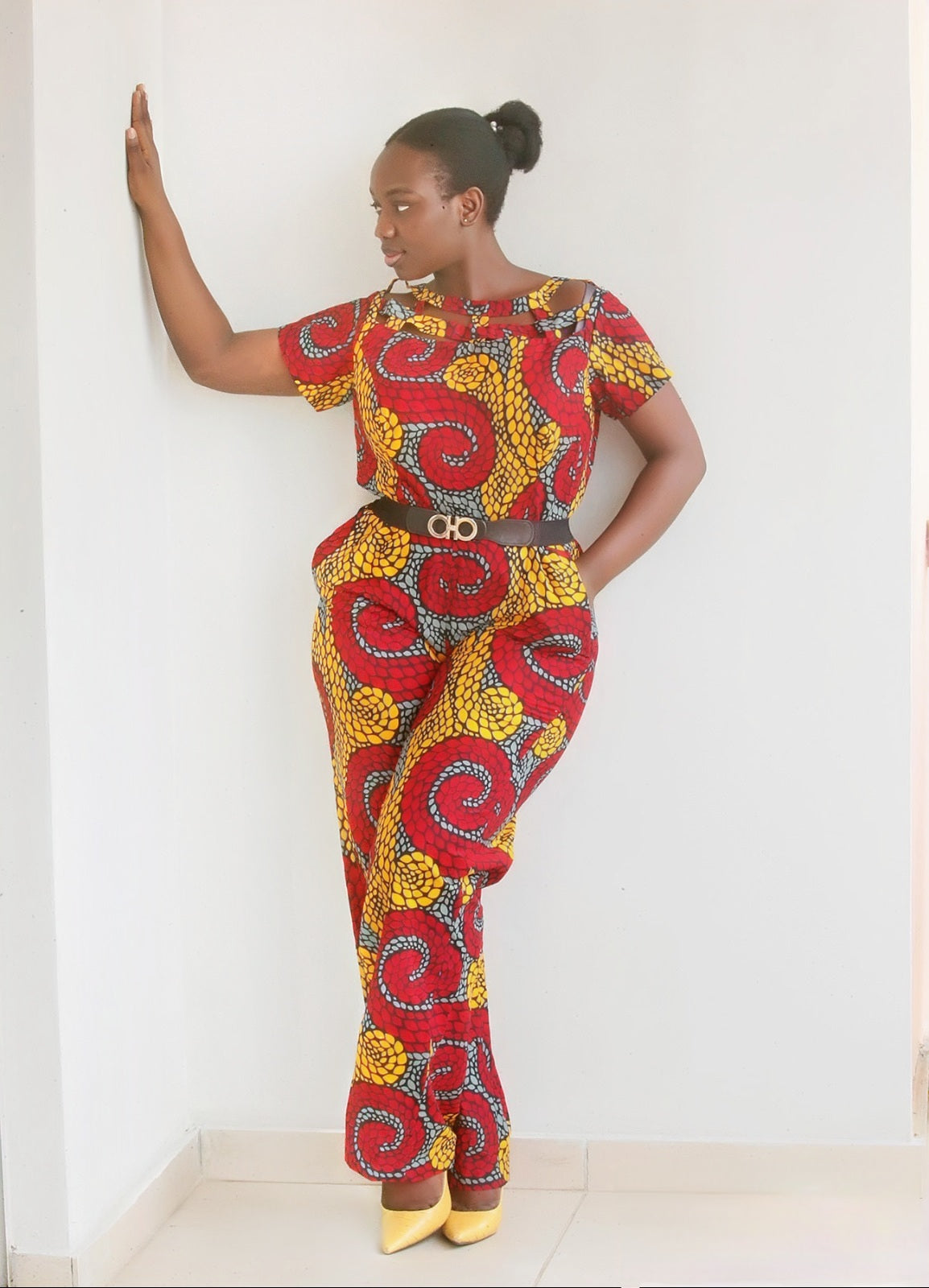 Amabelle African Prints Jumpsuit