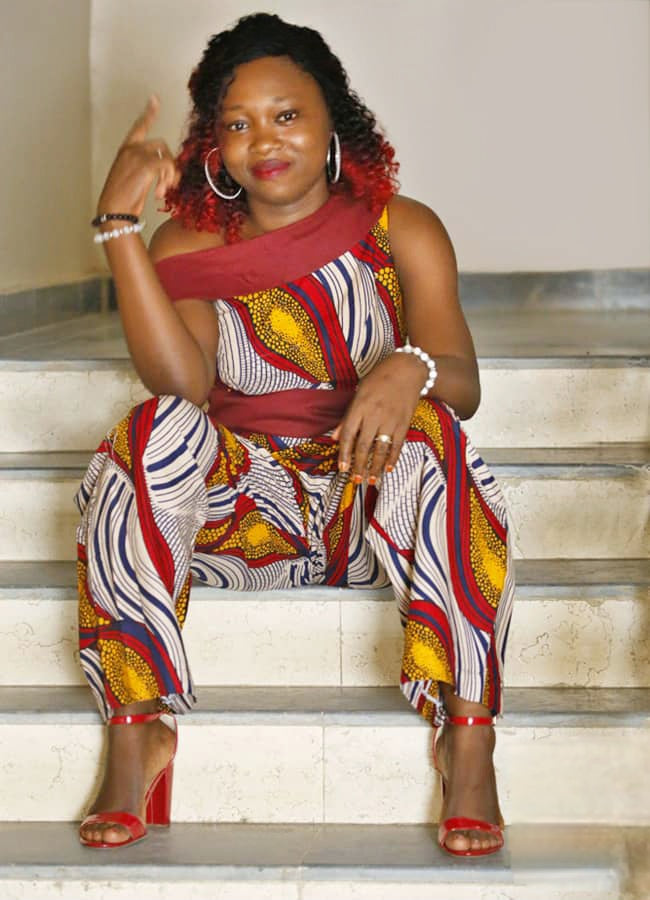 Alexandrine Off-Shoulder African Prints Jumpsuit
