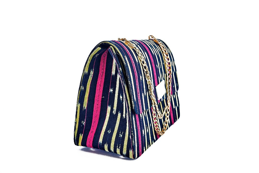 Adea Woven African Cotton Handbag