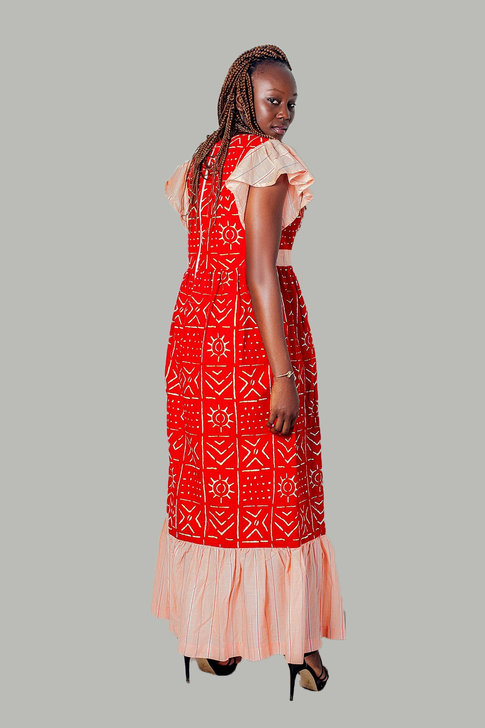 Nia African Prints Maxi Dress